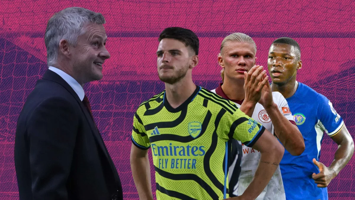 Ole Gunnar Solskjaer, Erling Haaland, Declan Rice, Moises Caicedo