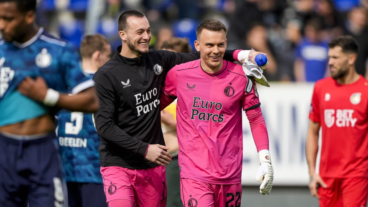 Justin Bijlow, Timon Wellenreuther, Feyenoord