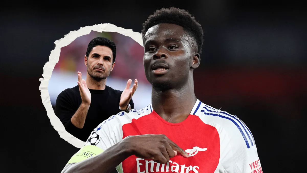 Bukayo Saka, Mikel Arteta, Arsenal