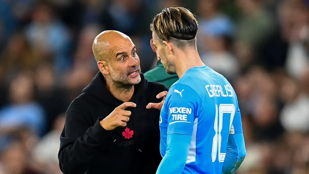 Pep Guardiola, Jack Grealish, Man City, 2022/23