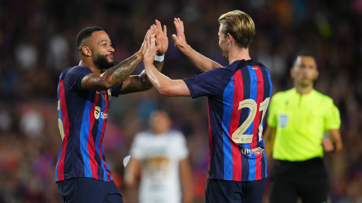 Memphis Depay, Frenkie de Jong, Barcelona, 2022/23