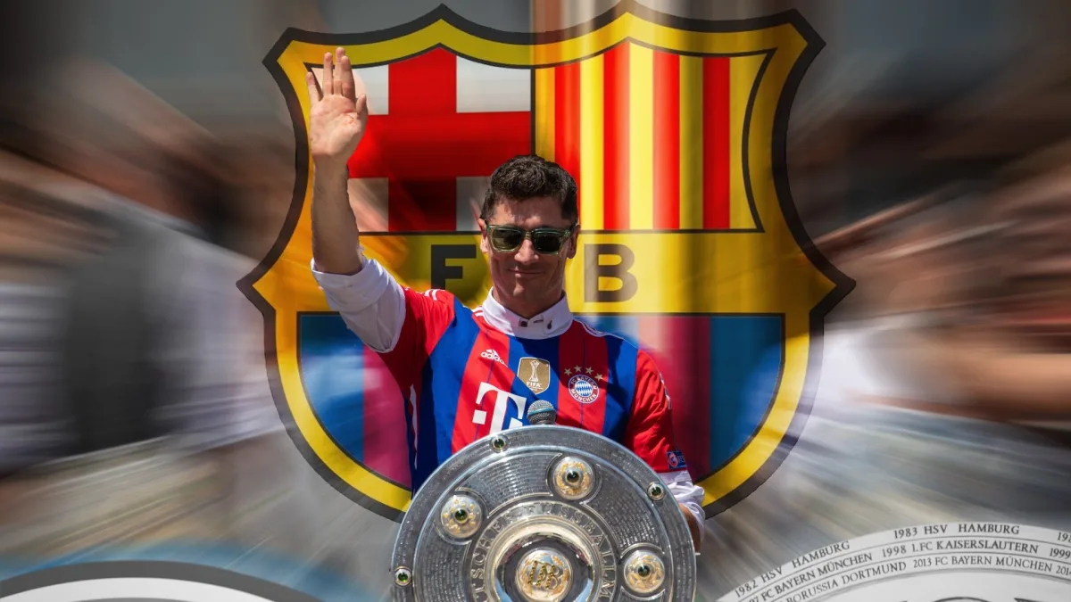 Robert Lewandowski, Barcelona graphic