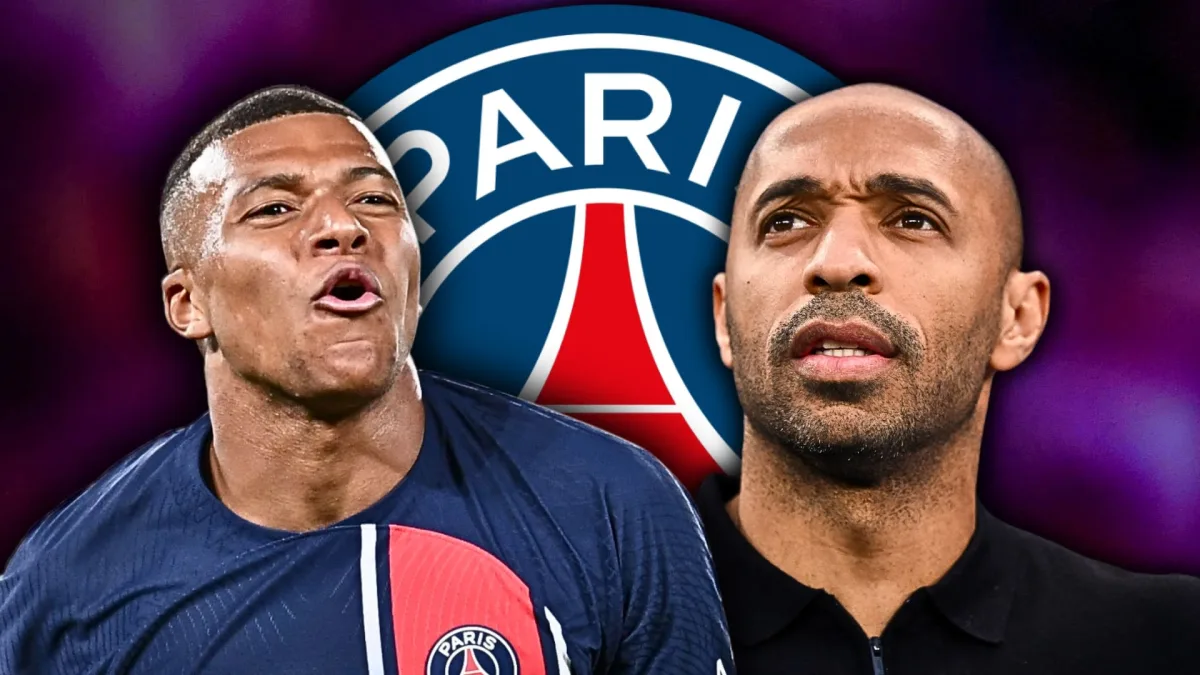 Kylian Mbappe, Thierry Henry, PSG