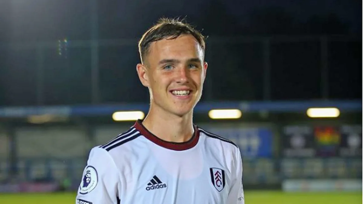 Fulham youngster Luke Harris