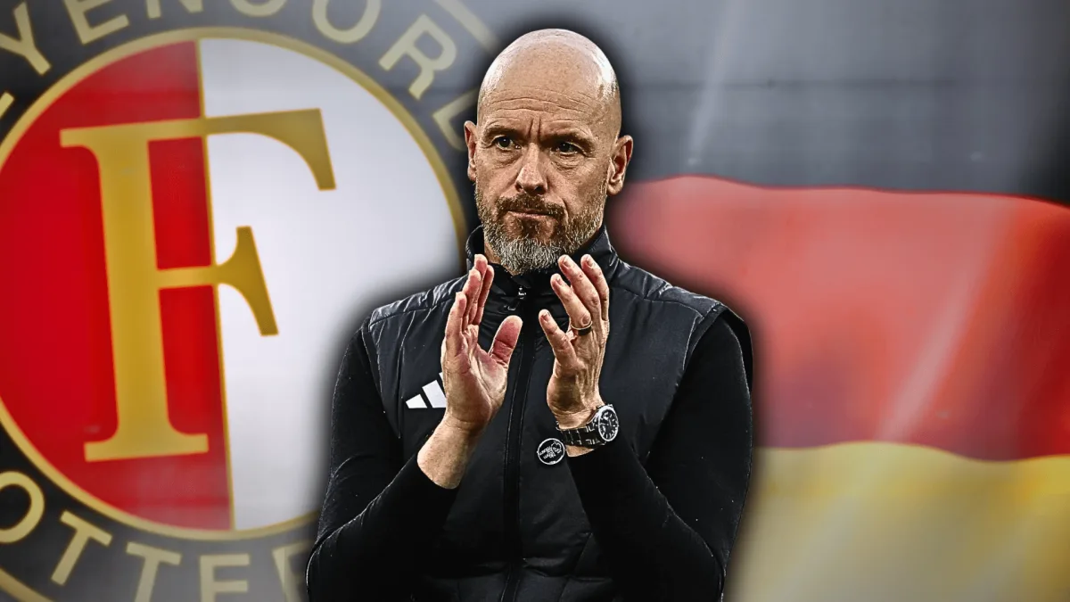 Erik ten Hag, Feyenoord, Duitse vlag
