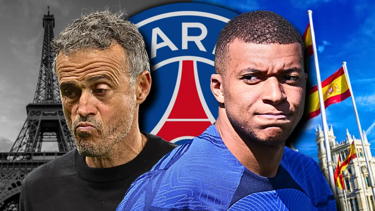 Luis Enrique, Kylian Mbappe, PSG