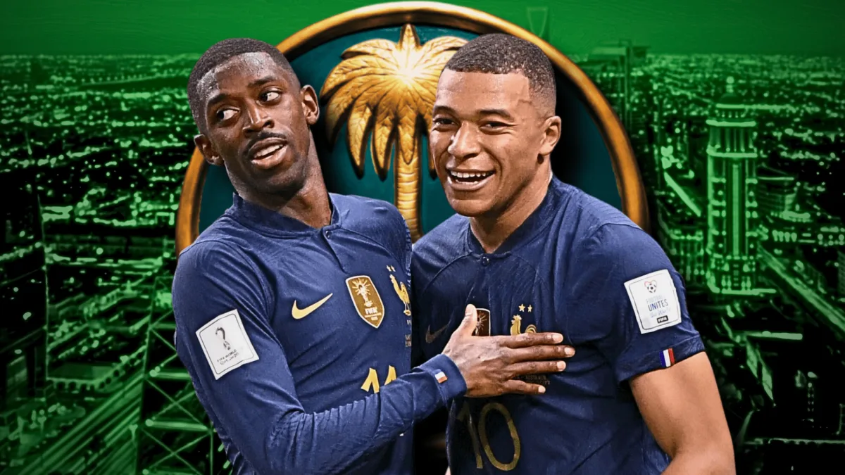 Ousmane Dembele, Kylian Mbappe