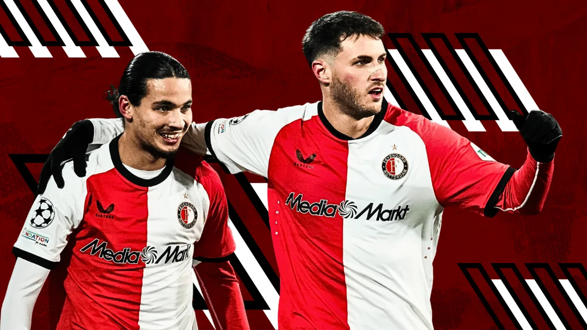 Anis Hadj Moussa, Santiago Giménez, Feyenoord