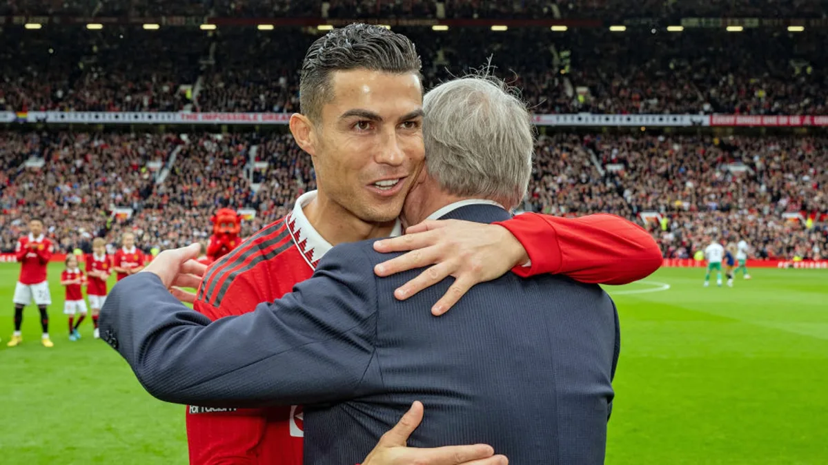 Cristiano Ronaldo and Sir Alex Ferguson