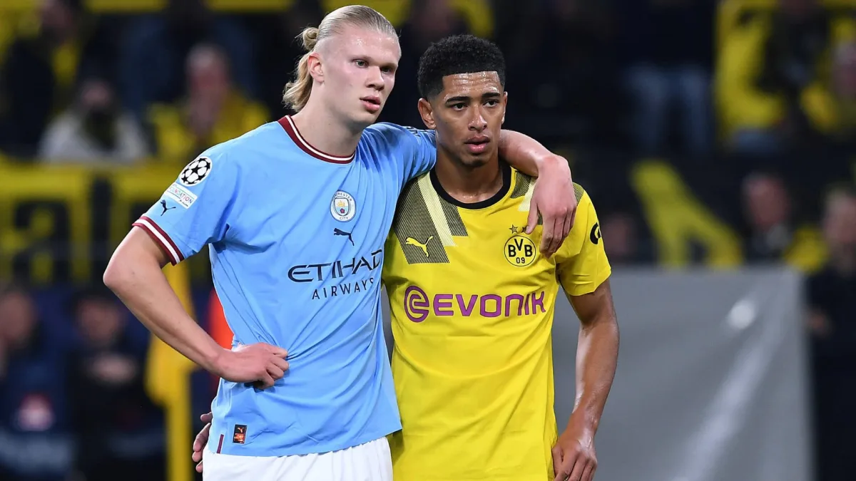 Erling Haaland, Jude Bellingham, Man City, Borussia Dortmund