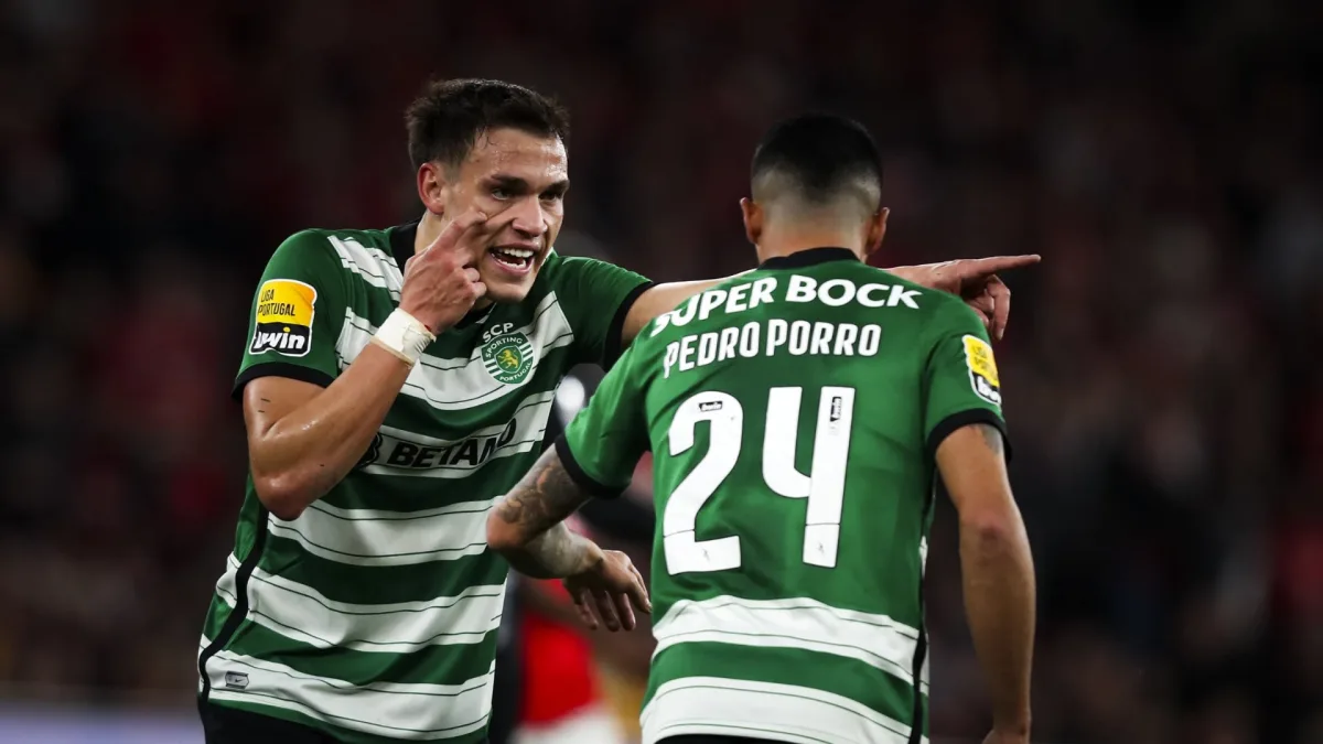 Manuel Ugarte. Pedro Porro, Sporting CP, 2022/23