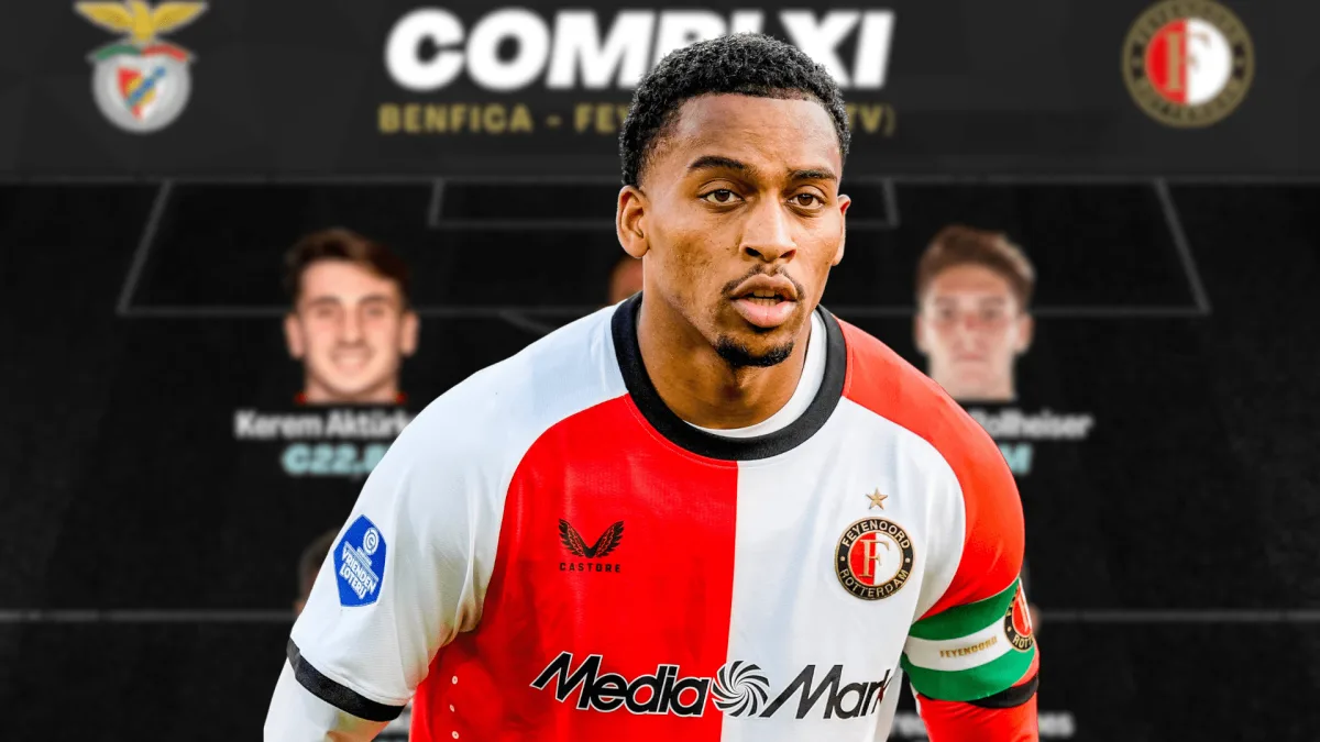 Quinten Timber, combi-XI Benfica Feyenoord