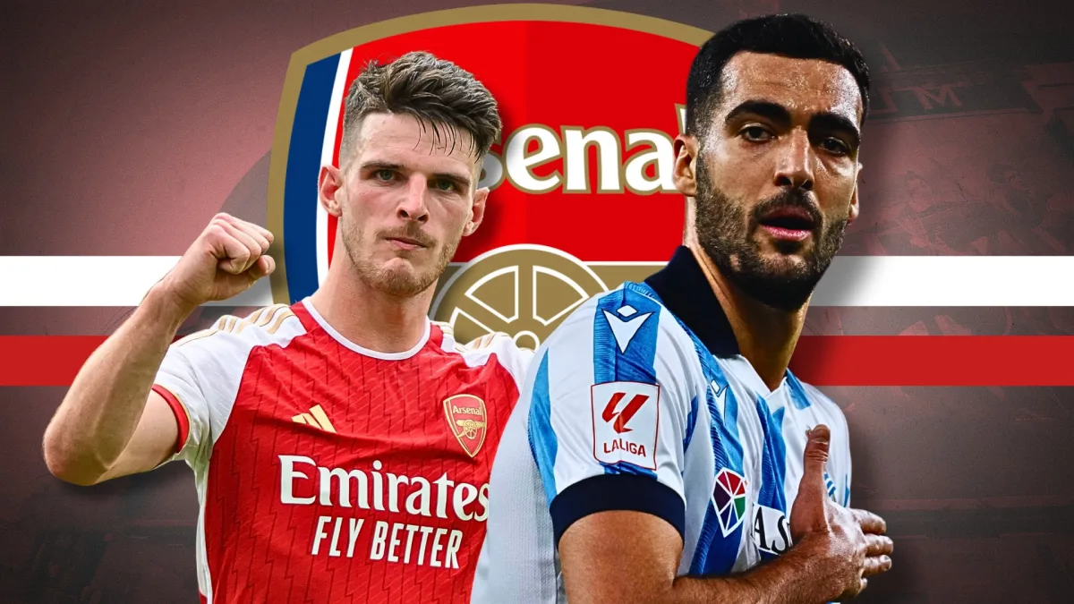 Declan Rice, Mikel Merino, Arsenal