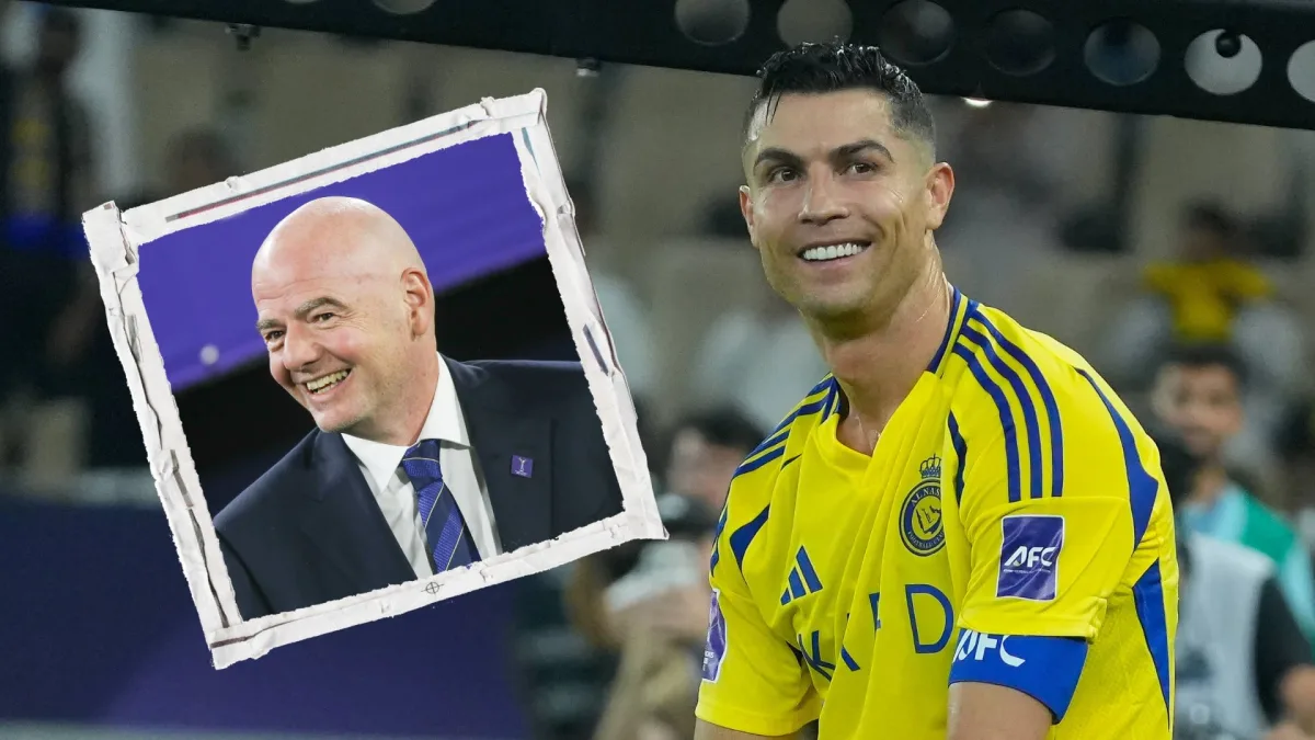 Gianni Infantino, Cristiano Ronaldo, Al-Nassr, 2024/25