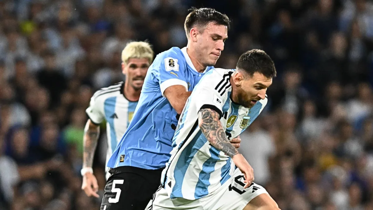 Manuel Ugarte, Lionel Messi, Uruguay, Argentina