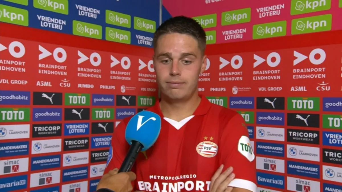 Joey Veerman, PSV, Interview