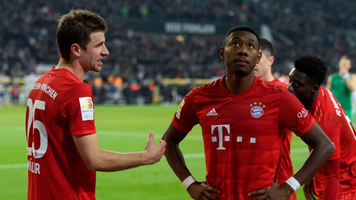 ‘I will kick your ass’ – Muller sends Alaba hilarious farewell video as he departs Bayern