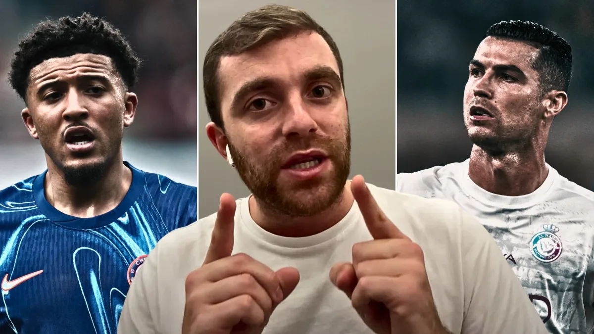 Jadon Sancho, Fabrizio Romano, Cristiano Ronaldo
