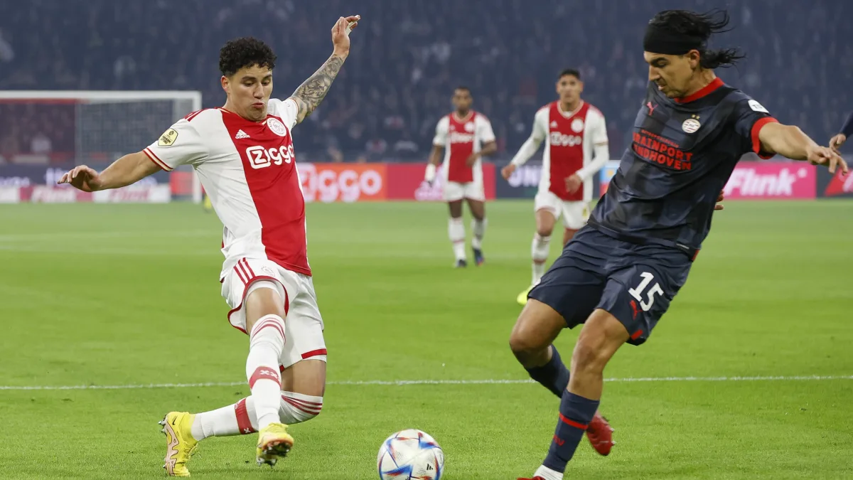 Jorge Sanchez vs Erick Gutierrez - PSV vs Ajax