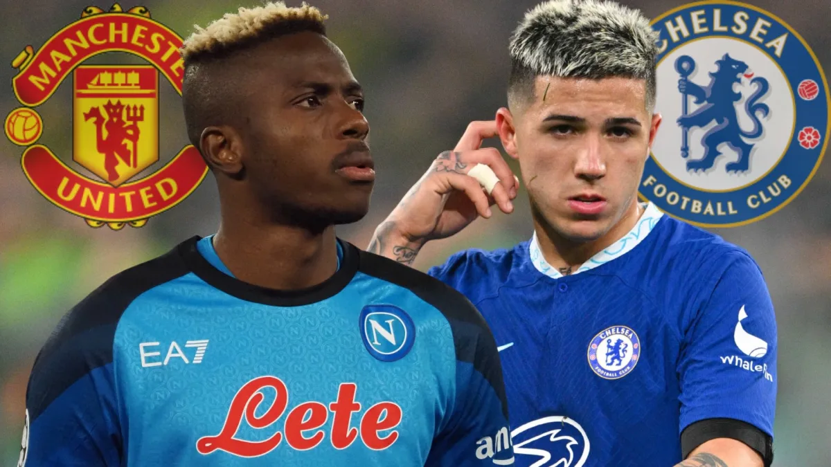 Victor Osimhen, Enzo Fernandez, Napoli, Chelsea, Man Utd, 2022/23