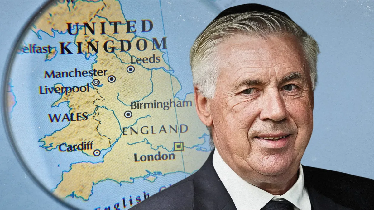 Carlo Ancelotti, England