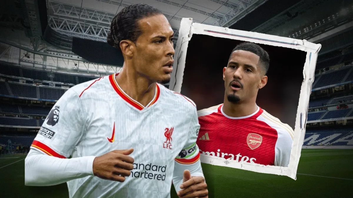 Virgil van Dijk, William Saliba, Real Madrid