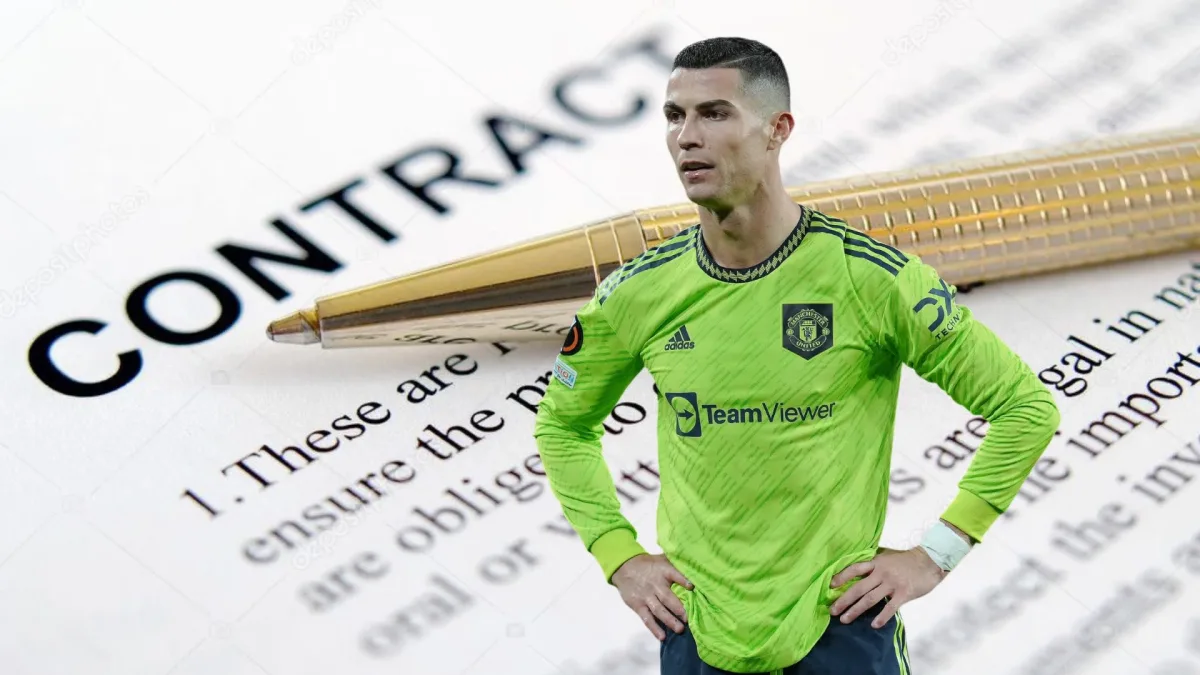 Cristiano Ronaldo, Man Utd, contract