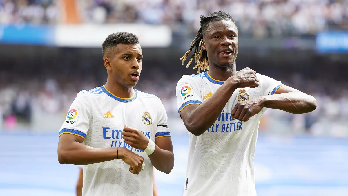 Rodrygo, Eduardo Camavinga, Real Madrid, 2021/22