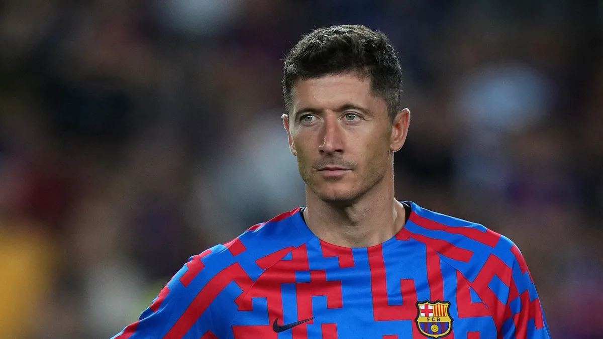 Robert Lewandowski Barcelona 2022-23