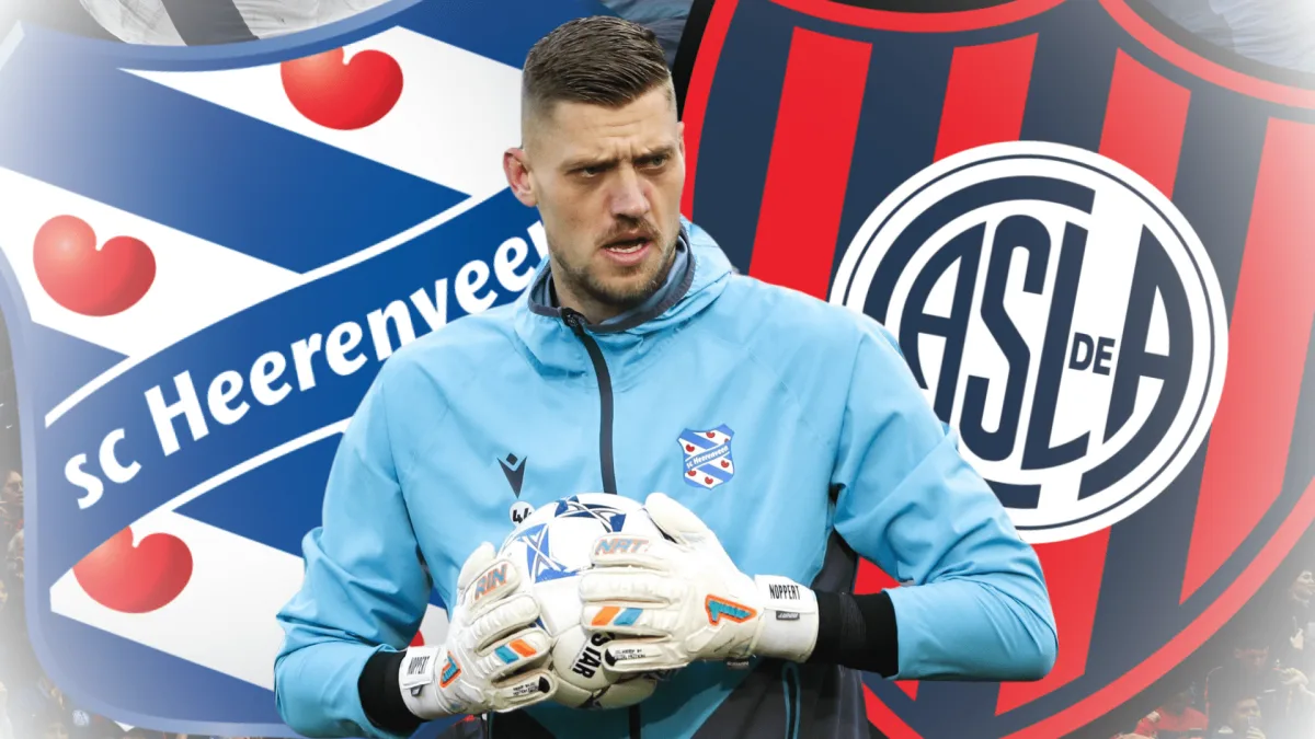 Andries Noppert, sc Heerenveen, San Lorenzo