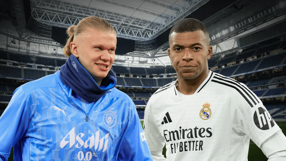 Erling Haaland, Kylian Mbappe, Real Madrid