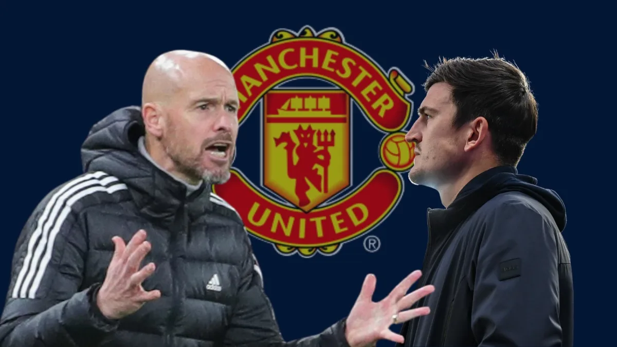 Erik ten Hag, Harry Maguire, Man Utd, 2022/23