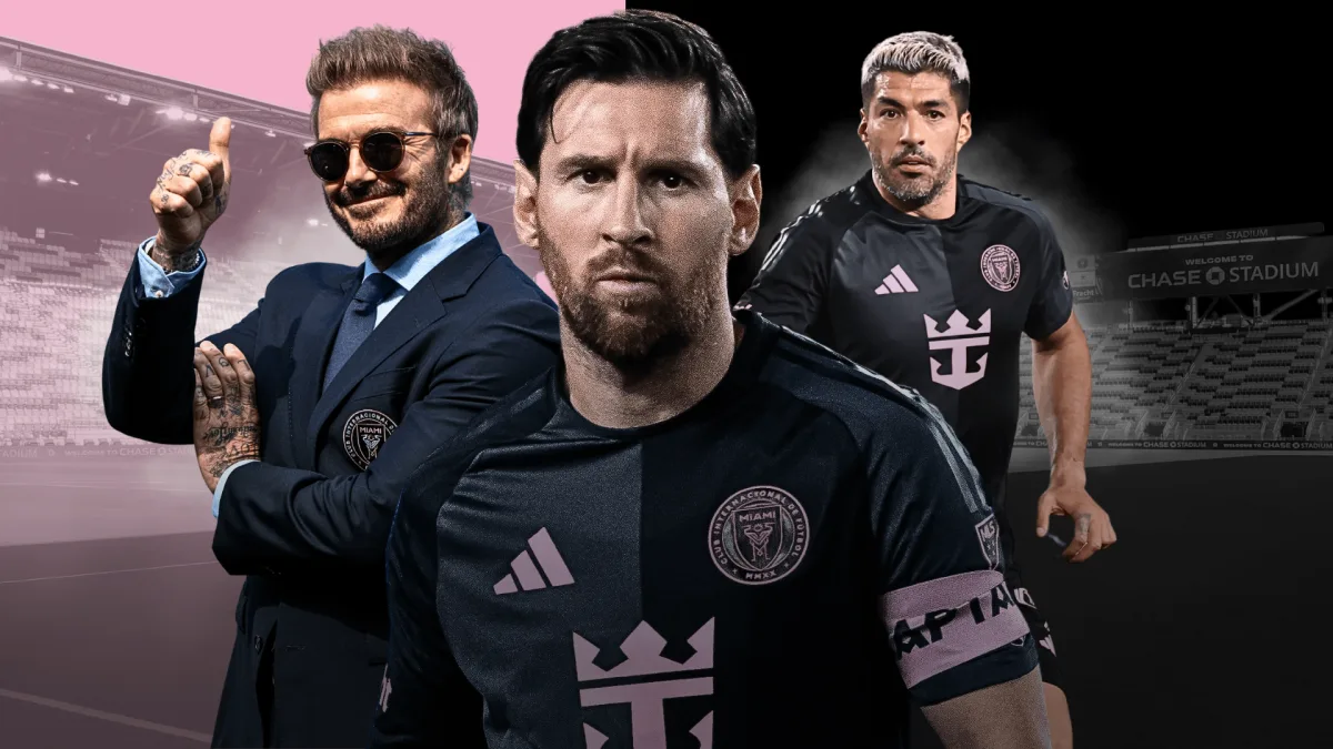 David Beckham, Lionel Messi, Luis Suarez, Inter Miami