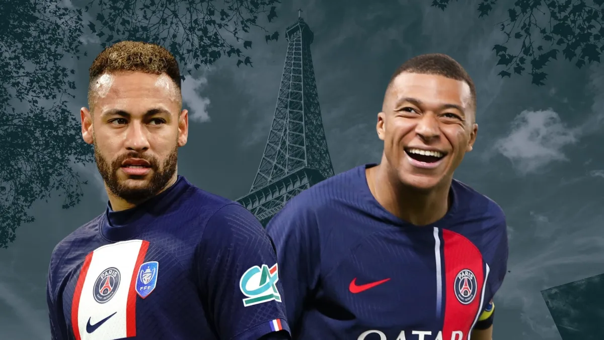 Neymar, Kylian Mbappe, PSG