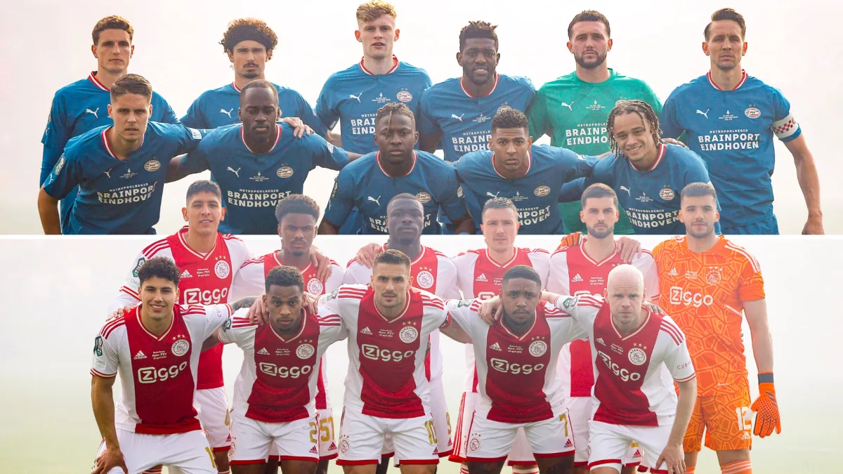 Ajax - PSV, bekerfinale Ajax - PSV