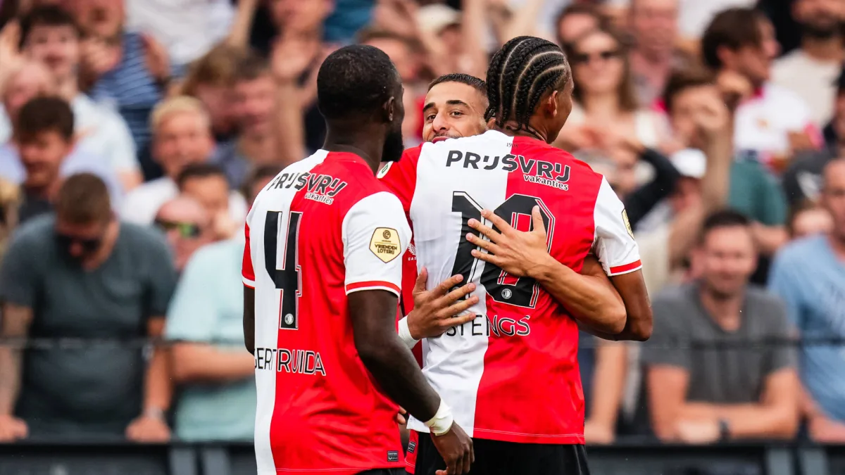 Calvin Stengs, Ondrej Lingr, Feyenoord