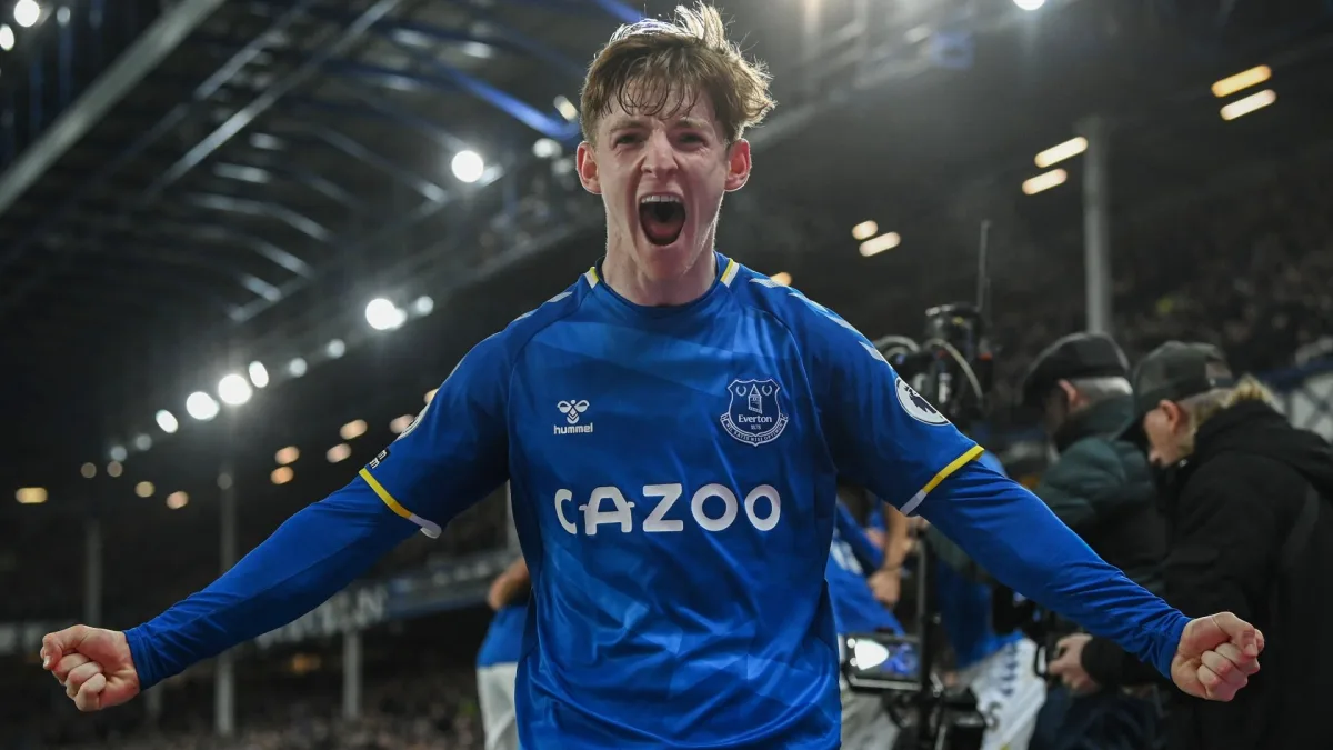 Anthony Gordon, Everton, 2021/22