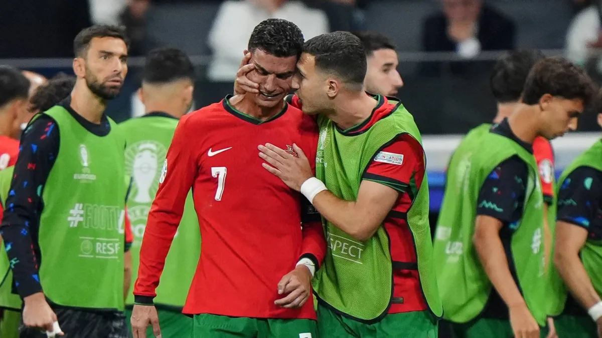 Cristiano Ronaldo, Portugal, crying, Euro 2024, Al-Nassr, 2023/24