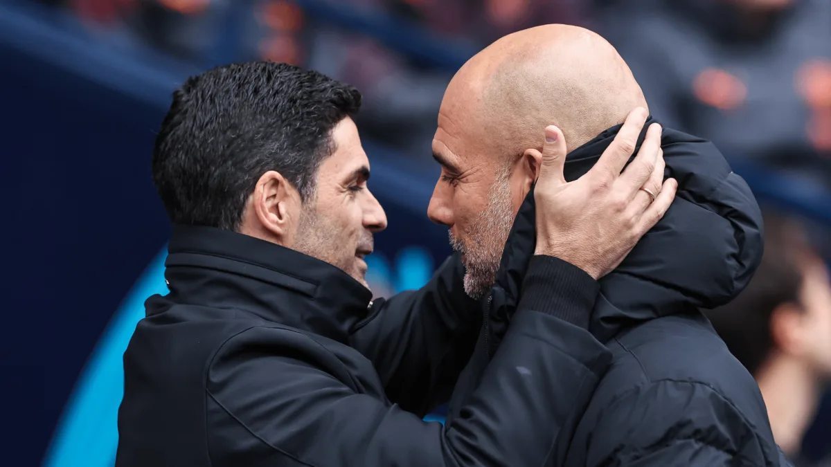 Mikel Arteta, Pep Guardiola