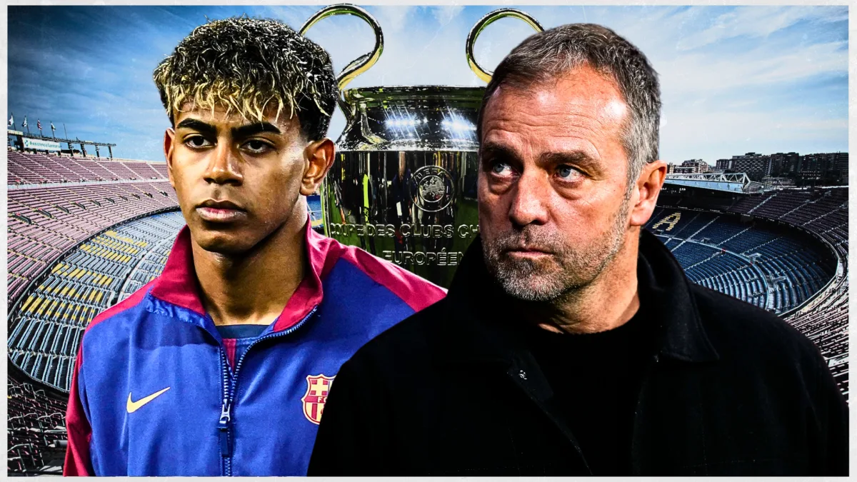 Barcelona Champions League Lamine Yamal Hansi Flick