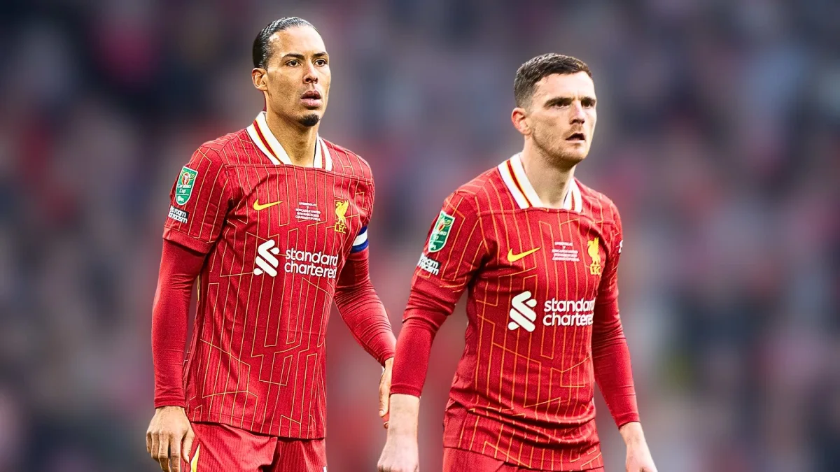 Virgil van Dijk, Andrew Robertson, Liverpool, 2024/25