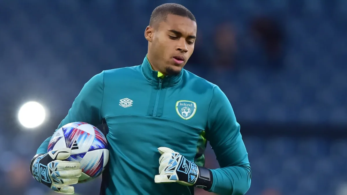 Gavin Bazunu, Republic of Ireland and Southampton goalkeeper, 2022/23