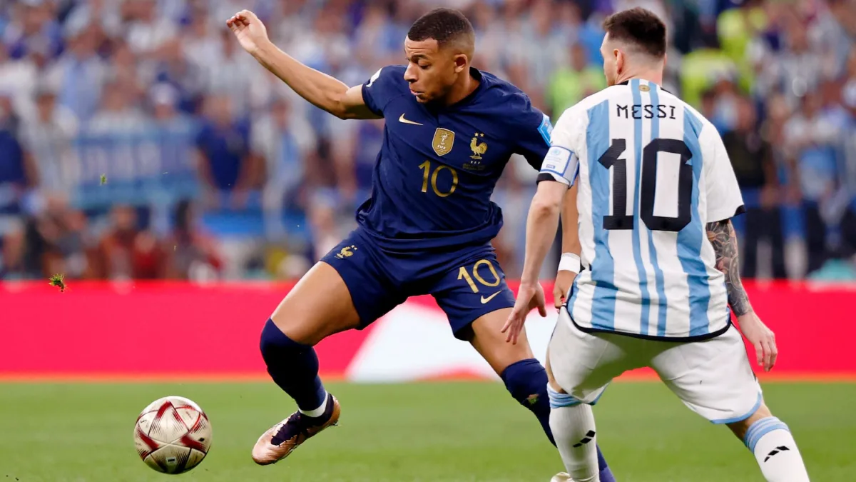 Kylian Mbappe, Lionel Messi, World Cup 2022