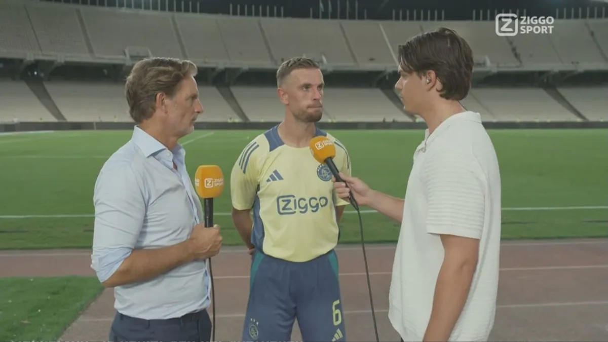 Jordan Henderson, Ajax, Ziggo Sport