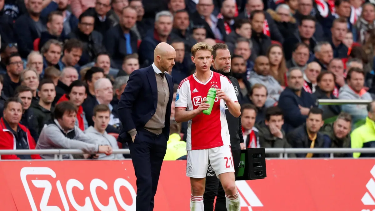 De Jong Ten Hag Ajax