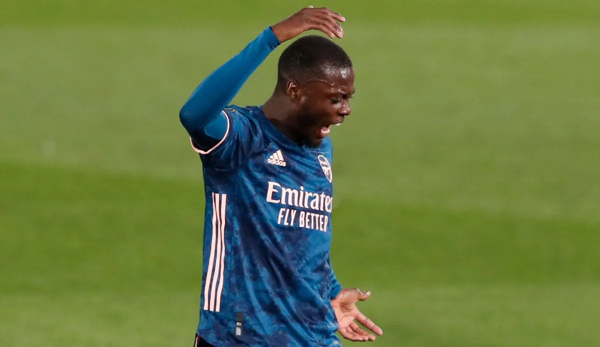 Nicolas Pepe, Arsenal, 2021/22