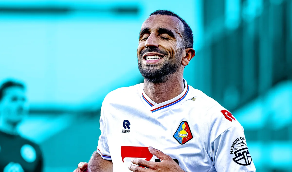 Telstar-spits Youssef El Kachati.