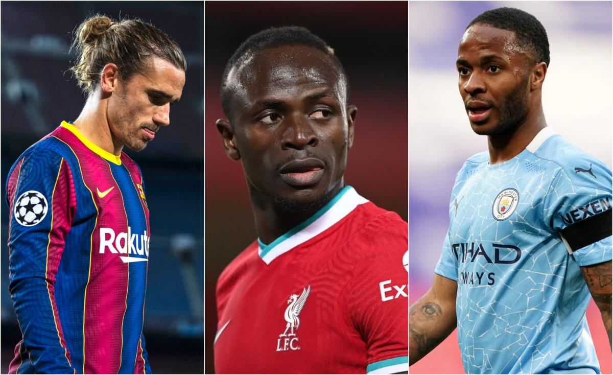 Griezmann, Sterling and Mane: The worst Champions League Team of the season