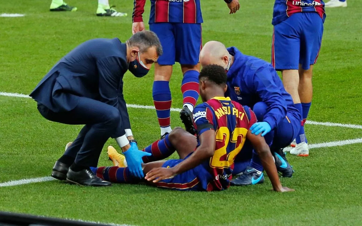 Fears voiced for the long-term fitness of Barcelona star Ansu Fati