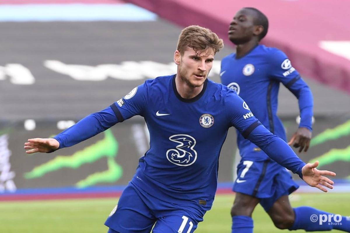 Timo Werner has six goals in 31 Premier League games